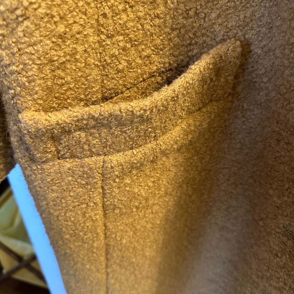 J.Crew Textured Bouclé Wool-Blend Coat | Plus Size 20 | Classic Silhouette - Picture 7 of 7